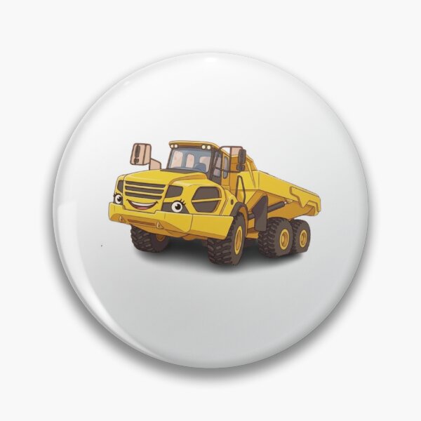 Item preview, Smiling Cartoon Dump Truck Mascot designed and sold by BoldConcept43.