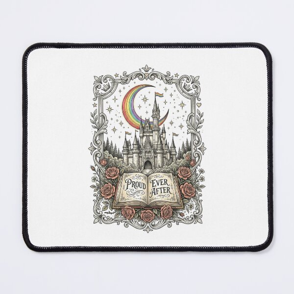 Item preview, Proud Ever After Lgbtq Fairy Tale Castle Rainbow Moon Magic designed and sold by longngusuc.