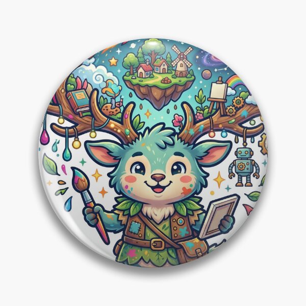 Item preview, Creative Spirit Deer designed and sold by CuteRage.