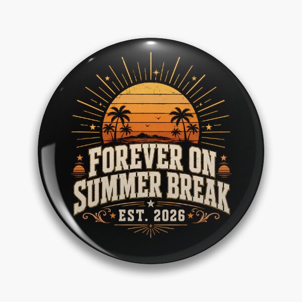 Item preview, Forever On Summer Break' Retirement Shirt : Cute Summer Retired Teacher Gift designed and sold by THREE LITTLE BEANS.
