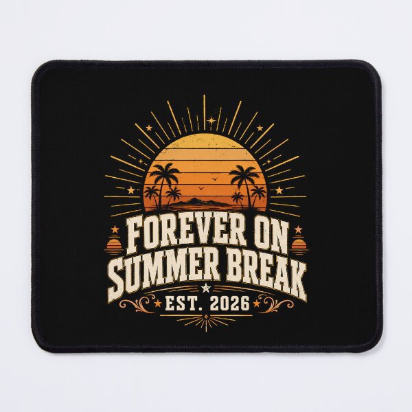 Item preview, Forever On Summer Break' Retirement Shirt : Cute Summer Retired Teacher Gift designed and sold by THREE LITTLE BEANS.