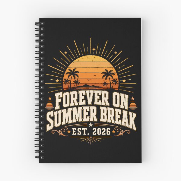 Item preview, Forever On Summer Break' Retirement Shirt : Cute Summer Retired Teacher Gift designed and sold by THREE LITTLE BEANS.