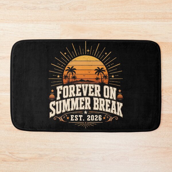 Item preview, Forever On Summer Break' Retirement Shirt : Cute Summer Retired Teacher Gift designed and sold by THREE LITTLE BEANS.
