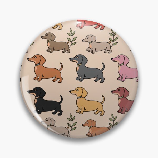 Item preview, Multi-colored dachshud puppies. designed and sold by elegantpaterns.