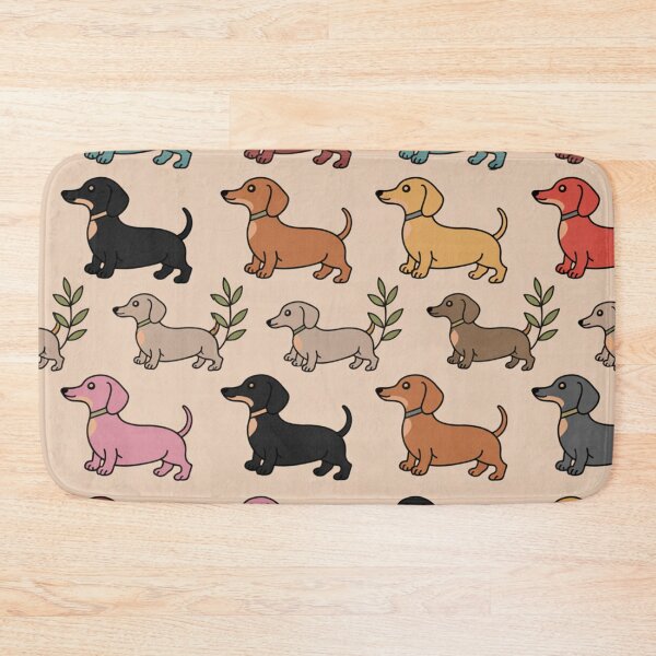 Item preview, Multi-colored dachshud puppies. designed and sold by elegantpaterns.