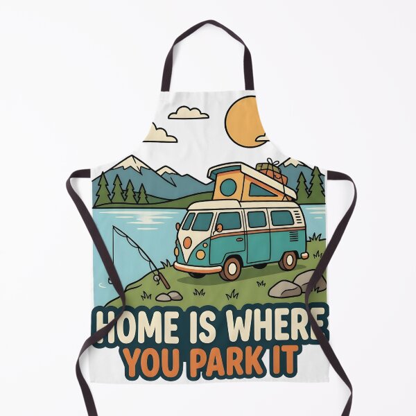 Item preview, Home Is Where You Park It Camper Van designed and sold by Mr Lee.