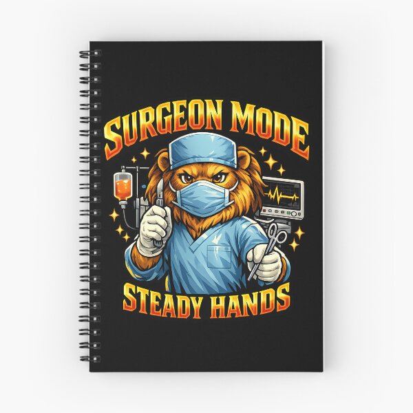 Item preview, Cool Bear Surgeon Mode Steady Hands Surgical Doctor Gift for National Surgical Technologists Week Surgeon Appreciation Medical Professional Design designed and sold by ClinicalHubs.