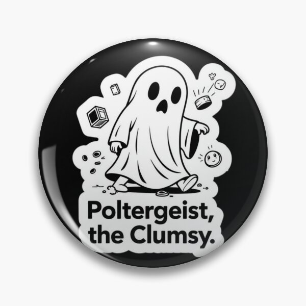 Item preview, Poltergeist The Clumsy Funny Phasmophobia Ghost Hunting Design designed and sold by XXVSHIRT.