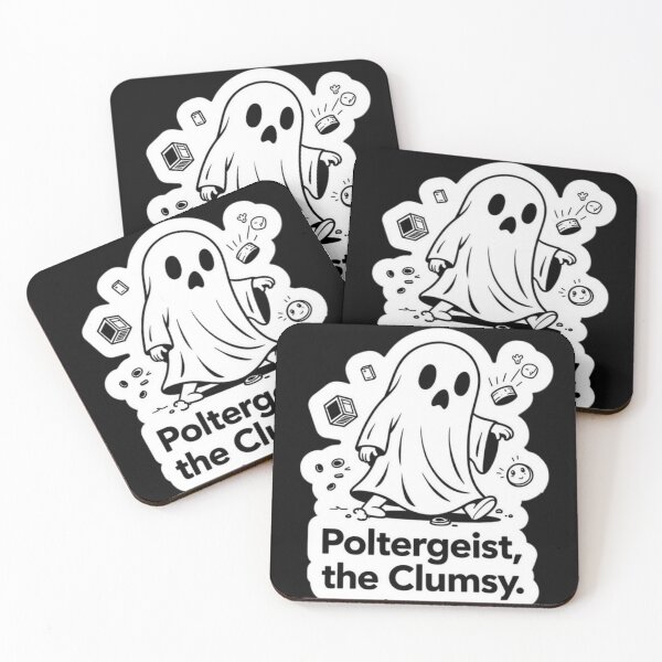 Item preview, Poltergeist The Clumsy Funny Phasmophobia Ghost Hunting Design designed and sold by XXVSHIRT.