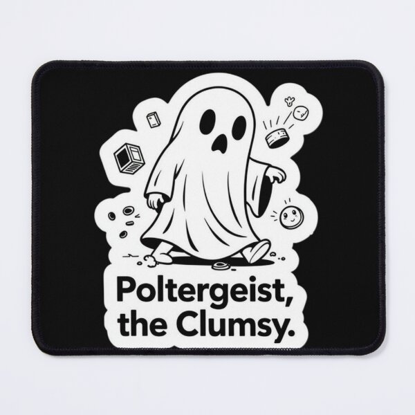 Item preview, Poltergeist The Clumsy Funny Phasmophobia Ghost Hunting Design designed and sold by XXVSHIRT.