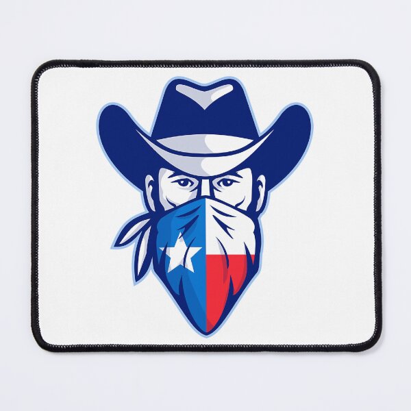 Item preview, Texan Bandit Taxas Flag Bandana Mascot designed and sold by Aehausman.