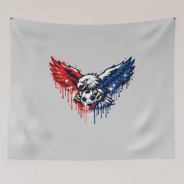 Item preview, Graffiti Tricolor Eagle Soccer Street Art designed and sold by slikar.