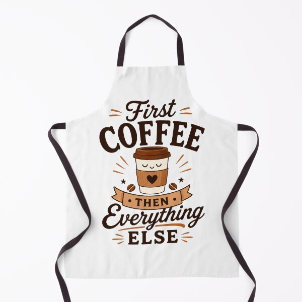 Item preview, First Coffee Then Everything Else Cute Coffee Lover Gift designed and sold by INVITOARTE.