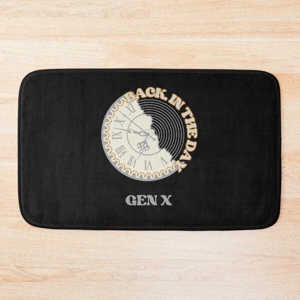 Item preview, Gen X Vintage Retro Clock Tee Back In The Day designed and sold by Teechuckle.