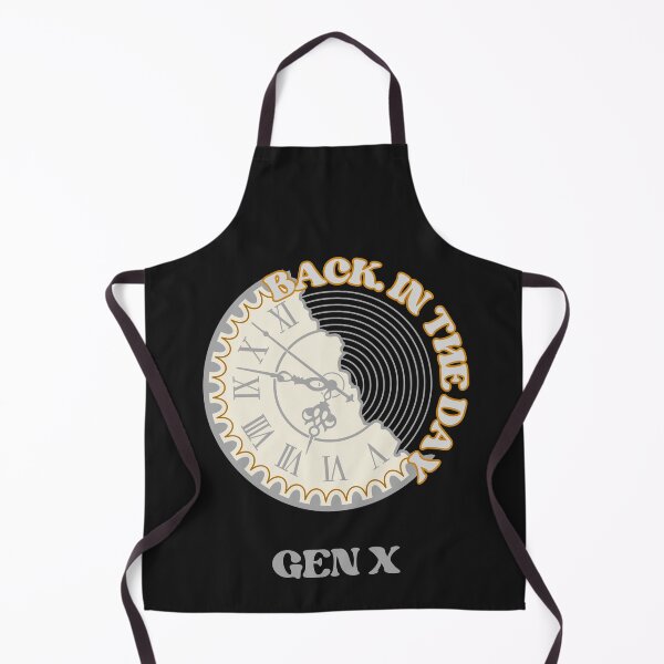 Item preview, Gen X Vintage Retro Clock Tee Back In The Day designed and sold by Teechuckle.