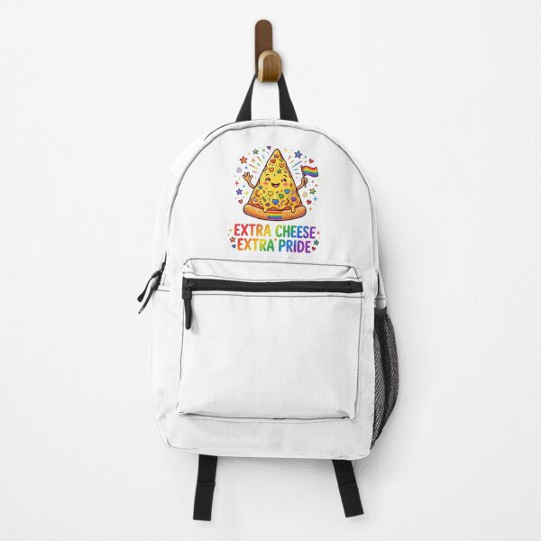 Item preview, Pride Pizza Slice With Rainbow Flag Extra Cheese Fun designed and sold by longngusuc.