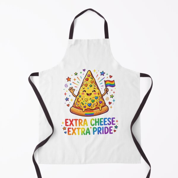 Item preview, Pride Pizza Slice With Rainbow Flag Extra Cheese Fun designed and sold by longngusuc.