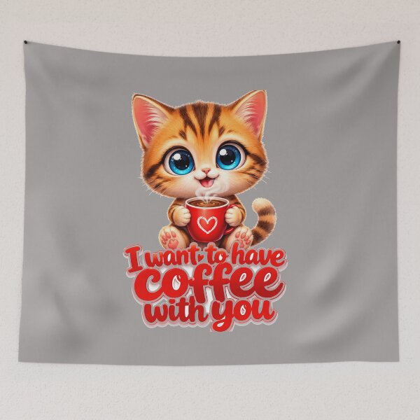 Item preview, Koffee and my cat designed and sold by TomDob.