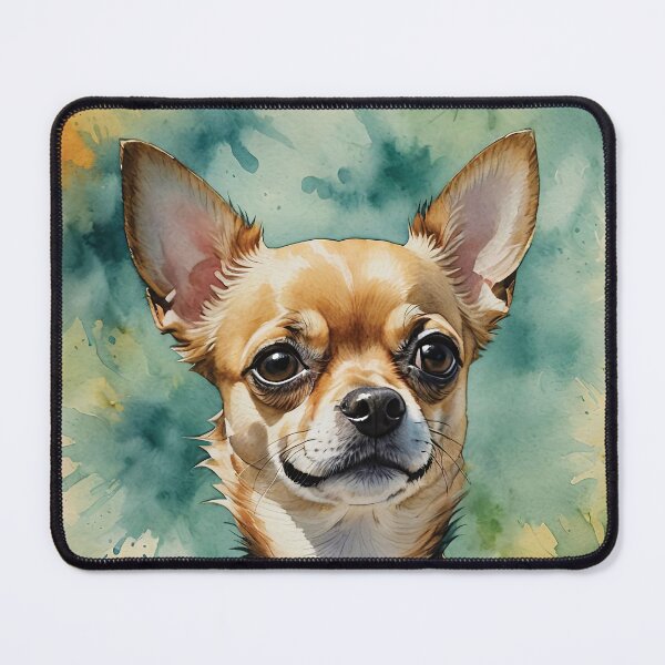 Item preview, Chihuahua Watercolor Dog Art designed and sold by MaverlyShop.