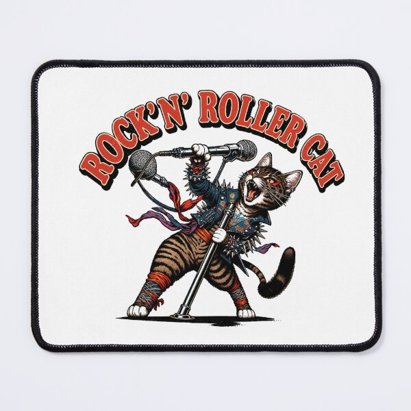 Item preview, Rockin’ Cats: Lead Vocalist designed and sold by neko-lyric.