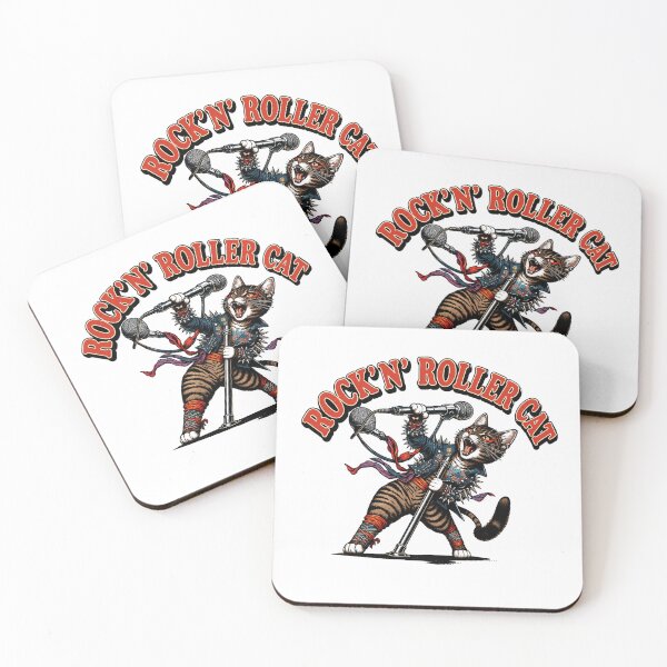 Item preview, Rockin’ Cats: Lead Vocalist designed and sold by neko-lyric.
