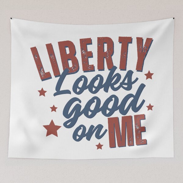 Item preview, Liberty Looks Good On Me | Patriotic 4th of July designed and sold by HYPNK.