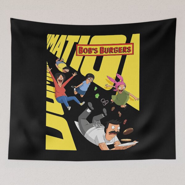 Item preview, Bob's Burgers Family & Teddy designed and sold by ThaisMeloArt.