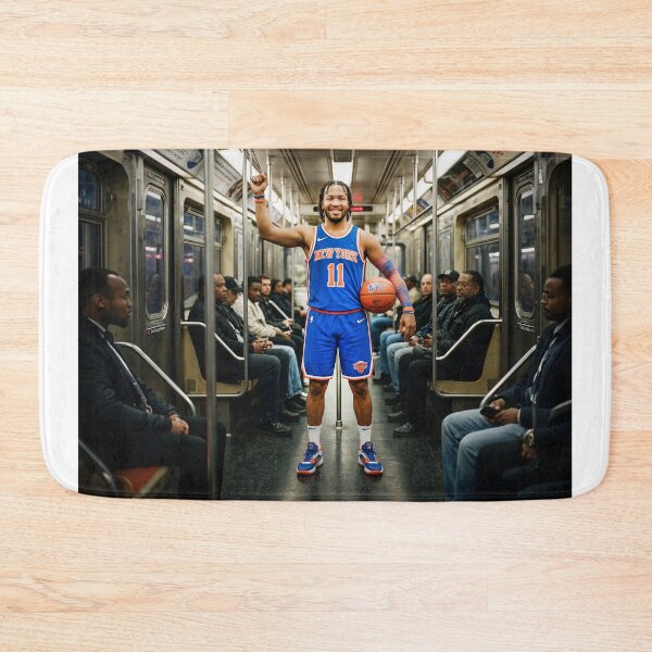 Item preview, Jalen Brunson Riding NYC Subway designed and sold by Home Decor Art.