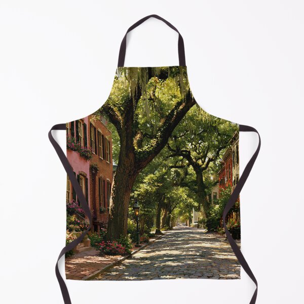 Item preview, Jones Street Savannah Georgia Sunlit Oak Canopy designed and sold by daila70.