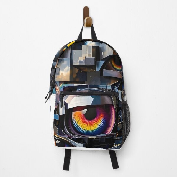 Item preview, Cyber rainbow eye designed and sold by Eau art.