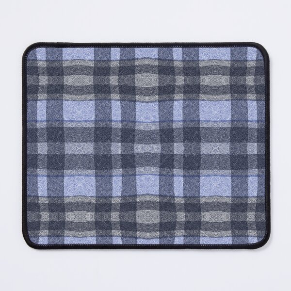 Item preview, Vintage Blue Plaid Texture – Distressed Tartan Seamless Pattern designed and sold by Mohng Talulenz.