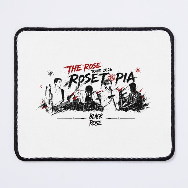 Item preview, The Rose Rosetopia Tour 2026, The Rose Tour 2026, The Rose Black Rose, The Rose Rosetopia World Tour 2026 - The Rose designed and sold by Holdmera.