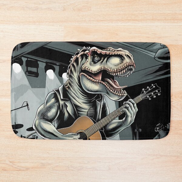 Item preview, T-Rex z Gitarą Akustyczną  - International Music Day designed and sold by Art-Arcade6.