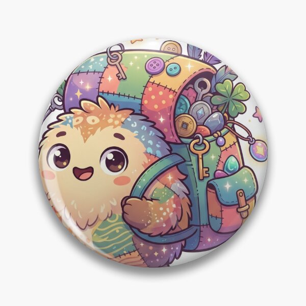 Item preview, Lucky Wanderer Backpack Buddy designed and sold by CuteRage.