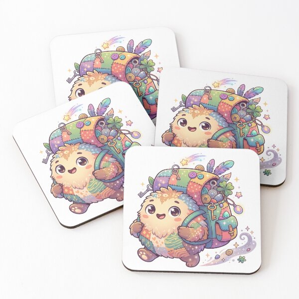 Item preview, Lucky Wanderer Backpack Buddy designed and sold by CuteRage.