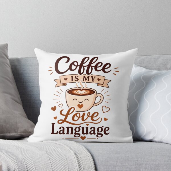 Item preview, Coffee Is My Love Language Cute Coffee Lover Gift designed and sold by INVITOARTE.