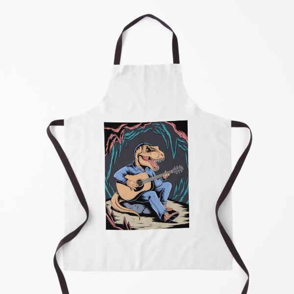 Item preview, T-Rex z Gitarą Akustyczną - International Music Day designed and sold by Art-Arcade6.