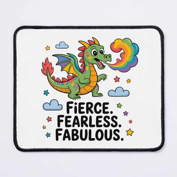 Item preview, Fierce Fearless Fabulous designed and sold by Yogameditasi.