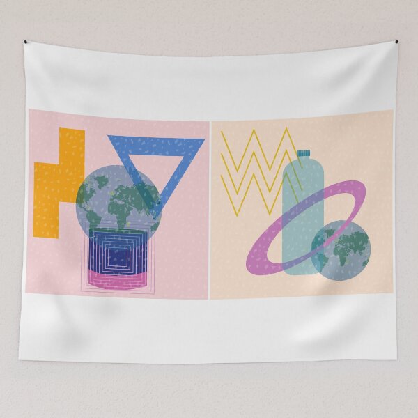 Item preview, Minimalist eco-friendly and sustainable flat posters designed and sold by Natalia4321.