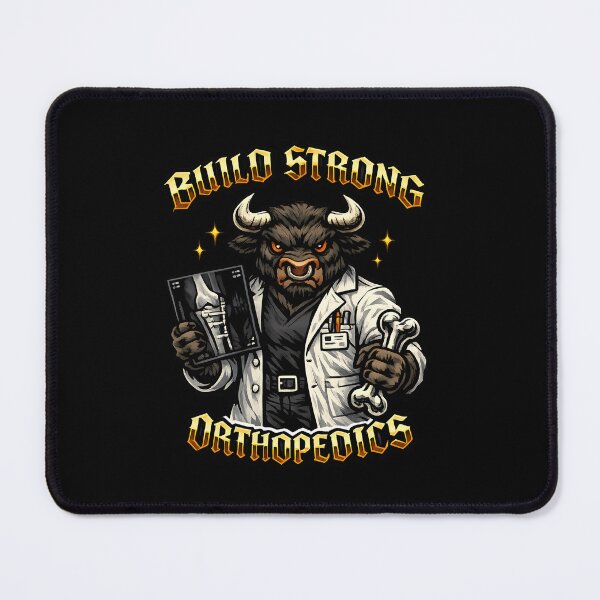 Item preview, Cool Bull Orthopedics Strong Bones Orthopedic Surgeon Gift for National Bone and Joint Health Awareness Week Orthopedic Doctor Appreciation Medical Professional Design designed and sold by ClinicalHubs.