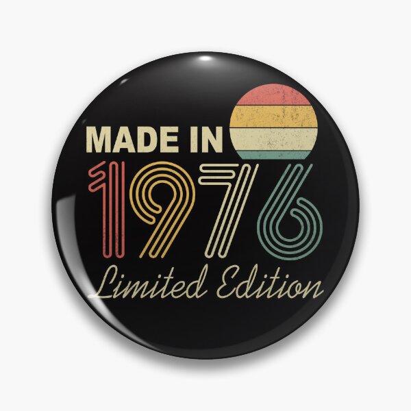 Item preview, Born in 1976 Vintage 50th Birthday Gift Distressed Design designed and sold by FernaRoje.