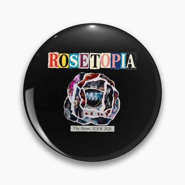 Artikelvorschau, The Rose Rosetopia Tour 2026, The Rose Tour 2026, The Rose Black Rose, The Rose Rosetopia World Tour 2026 - The Rose entworfen und verkauft von Holdmera.