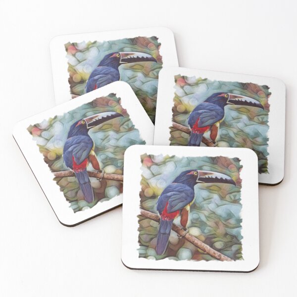 Item preview, Collared Aracari Toucan designed and sold by Kovacekau.