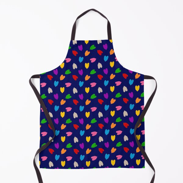 Item preview, Colourful Hearts Love Pattern Design - Blue  designed and sold by PatternTitan.