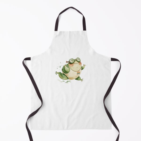 Item preview, Cute Pride Frog Swimmer – Watercolor Swimming Frog Sticker designed and sold by VikArt7.