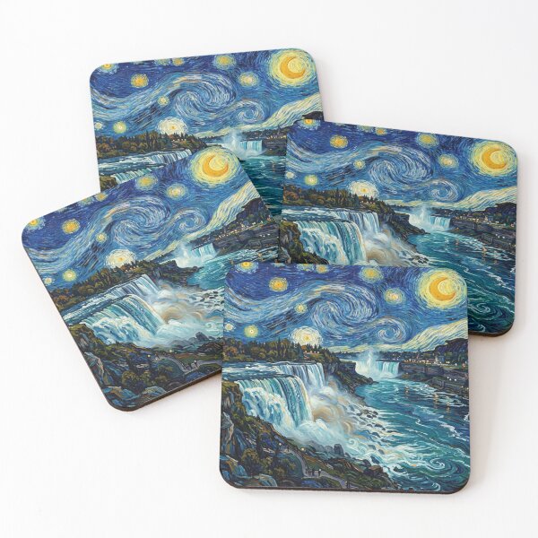 Item preview, Starry Night Niagara Falls designed and sold by Esskay Designs.