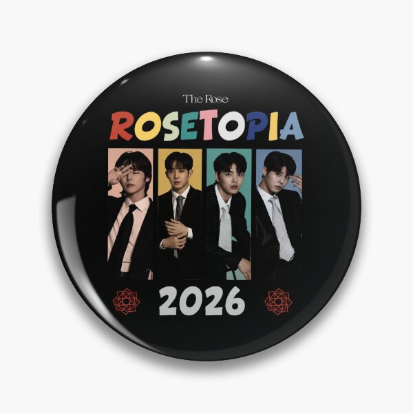 Artikelvorschau, The Rose Rosetopia Tour 2026, The Rose Tour 2026, The Rose Black Rose, The Rose Rosetopia World Tour 2026 - The Rose entworfen und verkauft von Holdmera.