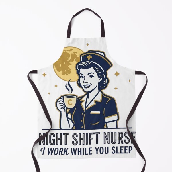 Item preview, Night Shift Nurse T-Shirt | I Work While You Sleep Retro Vintage Tee | Night Shift Nurse Gift | Funny RN Graphic Shirt Unisex designed and sold by youtechrive.