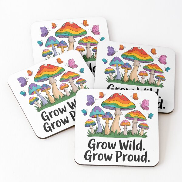 Item preview, Grow Wild Grow Proud designed and sold by Yogameditasi.