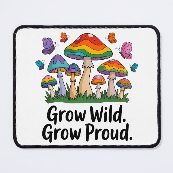 Item preview, Grow Wild Grow Proud designed and sold by Yogameditasi.